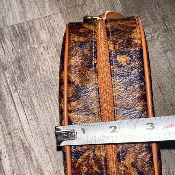 Oscar De La Renta toiletries bag/glasses/ bag organizer/small zip E/W vinyl bag - Picture 12 of 14